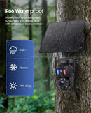 4K Dual Lens 20W 50X Zoom 4G Solar Camera