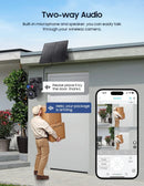 4K Dual Lens 20W 50X Zoom 4G Solar Camera
