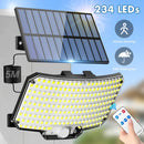 Solar Indoor/Outdoor Split Wall Light - 234 LED Motion Sensor