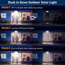 Solar Indoor/Outdoor Split Wall Light - 234 LED Motion Sensor