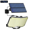 Solar Indoor/Outdoor Split Wall Light - 234 LED Motion Sensor