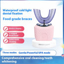 U-Shaped Sonic Electric Toothbrush: 360° Whitening & Cleaning with Wireless Charger, IPX7 Waterproof for Adults & Kids