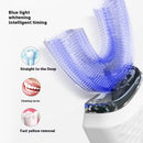 U-Shaped Sonic Electric Toothbrush: 360° Whitening & Cleaning with Wireless Charger, IPX7 Waterproof for Adults & Kids